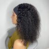 IMG_8627 Headband Human hair curly wig (16 inches)