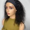 IMG_8635 Headband Human hair curly wig (16 inches)