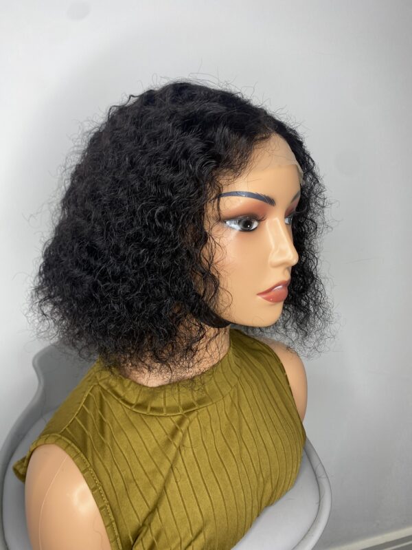 IMG_8647 Human hair Jerry curly wig (12 inches)