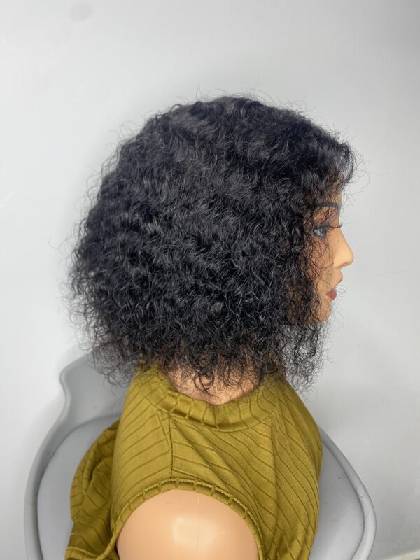 IMG_8650 Human hair Jerry curly wig (12 inches)