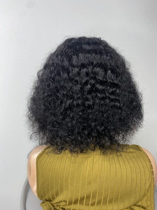 IMG_8655 Human hair Jerry curly wig (12 inches)