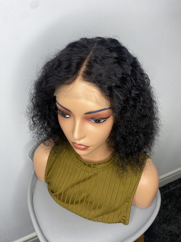IMG_8674 Human hair Jerry curly wig (12 inches)