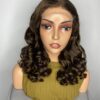 IMG_8727 SDD Virgin Human Hair bouncy Wig (Brown)