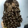 IMG_8759 SDD Virgin Human Hair bouncy Wig (Brown)