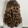 IMG_8762 SDD Virgin Human Hair bouncy Wig (Brown)