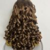 IMG_8763 SDD Virgin Human Hair bouncy Wig (Brown)