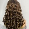 IMG_8764 SDD Virgin Human Hair bouncy Wig (Brown)