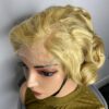 Virgin Human Hair bouncy wig 10inches (Light blonde)