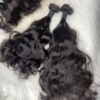 Raw donor Vietnamese SDD natural Loose wavy human hair bundles & 13x4 frontal