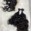 Raw donor Vietnamese SDD natural Loose wavy human hair bundles & 13x4 frontal