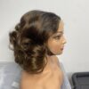 SDD Virgin Human Hair Bouncy Wig (Brown&black Ombre)