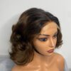 SDD Virgin Human Hair Bouncy Wig (Brown&black Ombre)