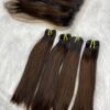 Raw donor Vietnam human hair SDD bundles & mini frontal