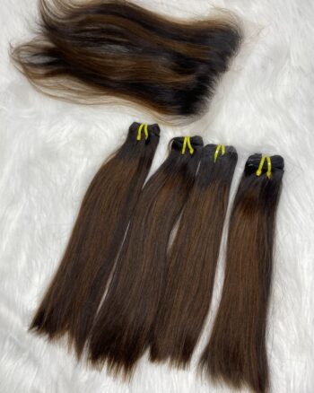 IMG_8839 Raw donor Vietnam human hair SDD bundles & mini frontal