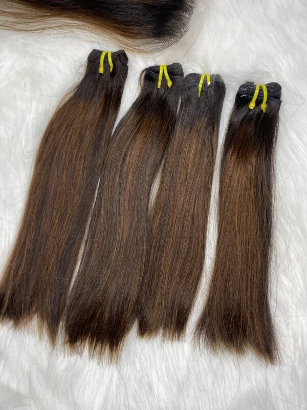 IMG_8841 Raw donor Vietnam human hair SDD bundles & mini frontal