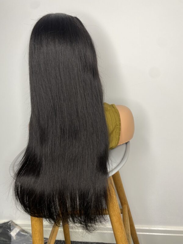 IMG_8873 Silky straight Virgin Human Hair wig (20inches)