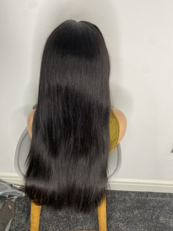 IMG_8881 Silky straight Virgin Human Hair wig (20inches)