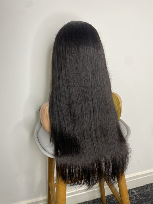 IMG_8884 Silky straight Virgin Human Hair wig (20inches)