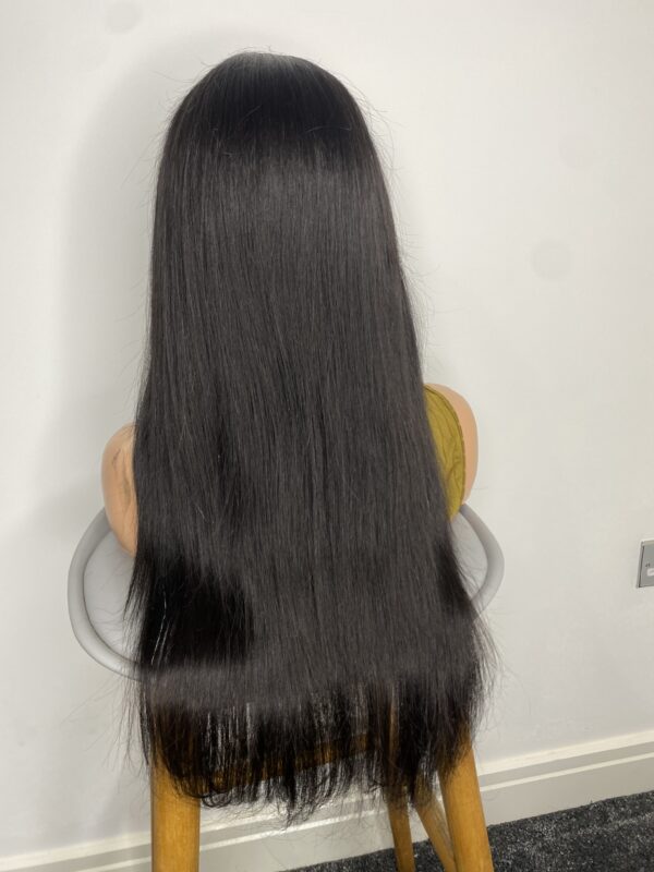 IMG_8886 Silky straight Virgin Human Hair wig (20inches)