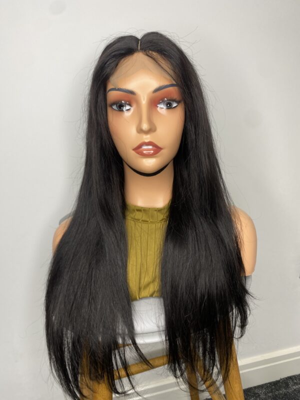 IMG_8893 Silky straight Virgin Human Hair wig (20inches)