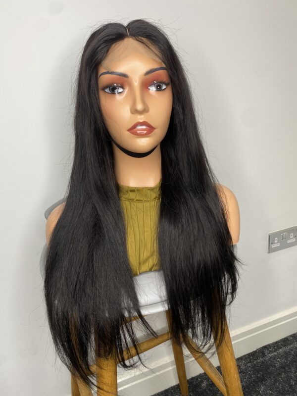 IMG_8894 Silky straight Virgin Human Hair wig (20inches)
