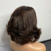 IMG_8907 Brown Raw Vietnamese Human Hair SDD Bouncy Wig