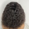 IMG_8961 Virgin Human Hair Celebrity Fringe Jerry Curly Wig, Natural black
