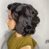 Virgin Human Hair bouncy wig 10inches