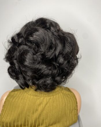 IMG_9013 Virgin Human Hair bouncy wig 10inches