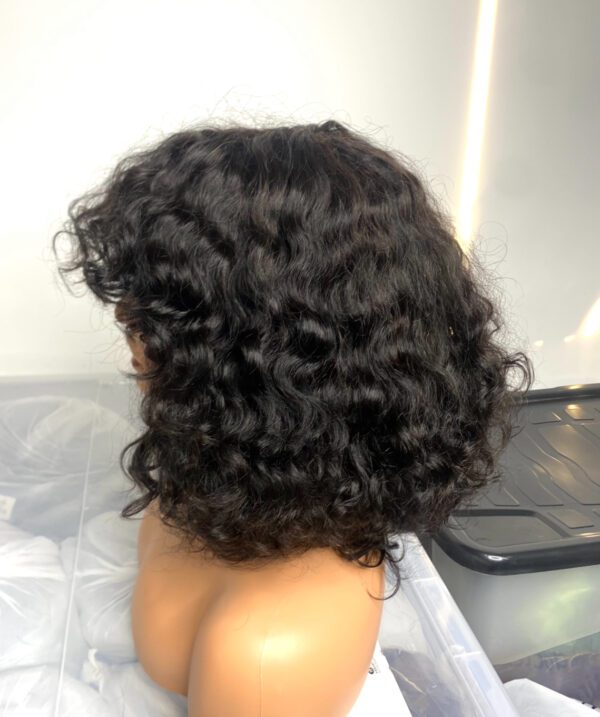 IMG_9574 SDD Virgin Human Hair Celebrity Fringe Curly Wig
