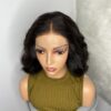 IMG_9706 Raw Vietnamese SDD Human Hair Bouncy Wig (Black)