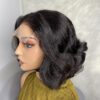 IMG_9711 Raw Vietnamese SDD Human Hair Bouncy Wig (Black)
