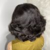 IMG_9714 Raw Vietnamese SDD Human Hair Bouncy Wig (Black)