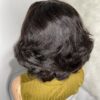 IMG_9715 Raw Vietnamese SDD Human Hair Bouncy Wig (Black)