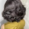 IMG_9716 Raw Vietnamese SDD Human Hair Bouncy Wig (Black)