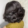 IMG_9720 Raw Vietnamese SDD Human Hair Bouncy Wig (Black)