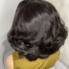 IMG_9724 Raw Vietnamese SDD Human Hair Bouncy Wig (Black)