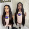 Raw Single donor Vietnamese Human Hair baby thin Wig. HD closure (28inches and 32inches available)