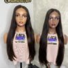 Raw Single donor Vietnamese Human Hair baby thin Wig. HD closure (28inches and 32inches available)