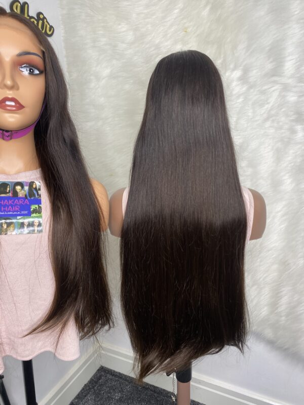 IMG_9980 Raw Single donor Vietnamese Human Hair baby thin Wig. HD closure (28inches and 32inches available)