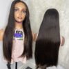 Raw Single donor Vietnamese Human Hair baby thin Wig. HD closure (28inches and 32inches available)